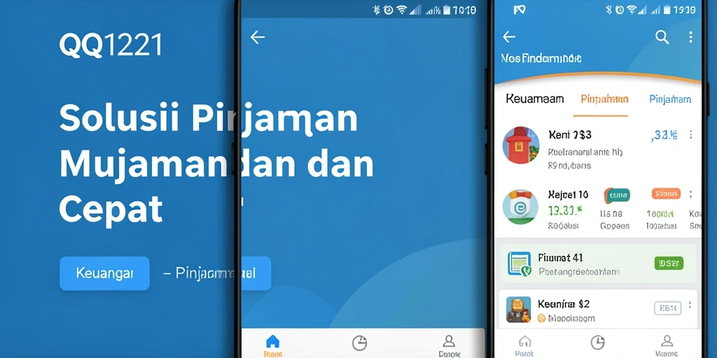 Antarmuka intuitif dan fitur pinjaman yang mudah digunakan.